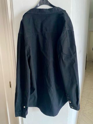 Sobrecamisa negra hombre Talla M