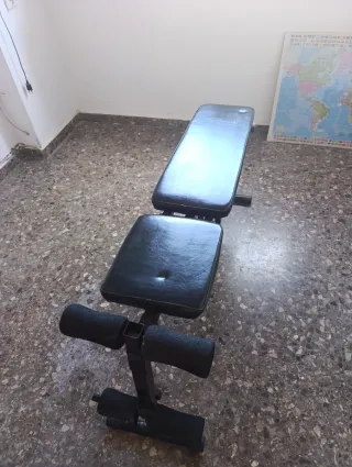 Barrette per palestra a casa e dischi