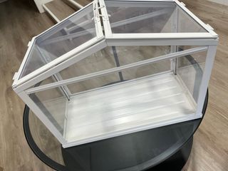 Mini invernadero de cristal y metal IKEA