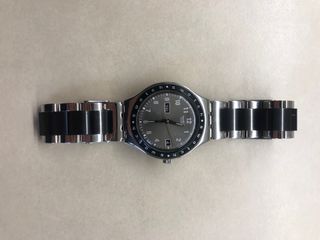 Orologio Swatch Irony Nero e Argento