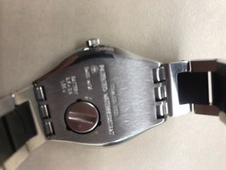 Orologio Swatch Irony Nero e Argento