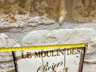 Targa vintage Le Moulin des Oliviers