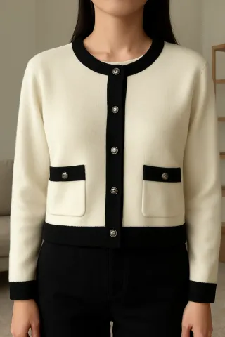 Chaqueta corte "Chanel"