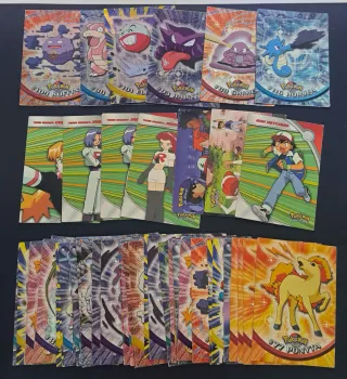 Lote 51 Cartas Pokémon Topps Inglés TCG