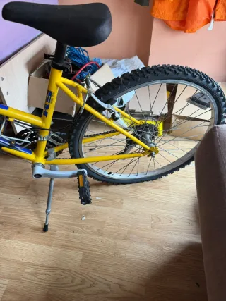 Bicicleta Montaña Amarilla Riding Sport