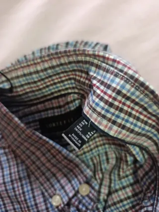 Camisa de cuadros CORTEFIEL Talla M