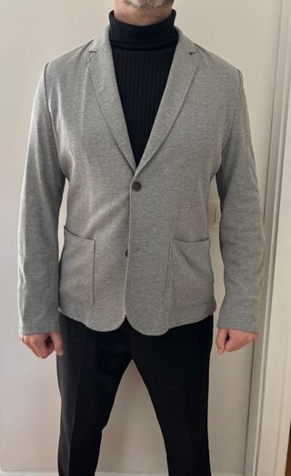 Americana casual gris HM Hombre