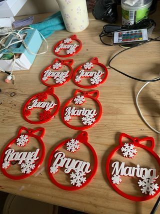 Adornos Navideños Personalizados