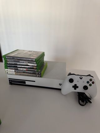 Xbox One S 1TB Bianca + Controller + Giochi