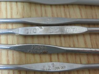 Lote de ganchillos de crochet