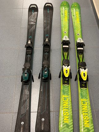 2 Pares de Esquís Head