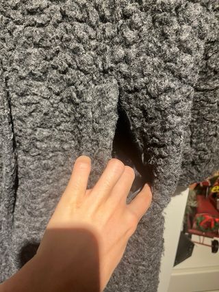 Chaqueta vintage gris