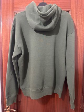Sudadera Zara Verde Militar Talla L