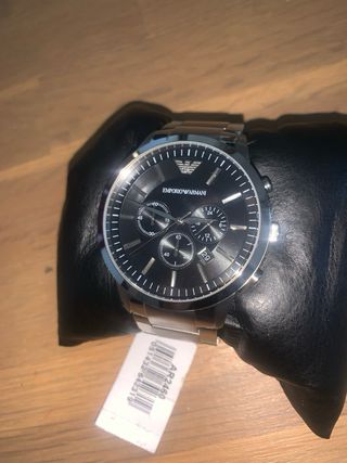 Reloj Emporio Armani AR2460 Plata Negro