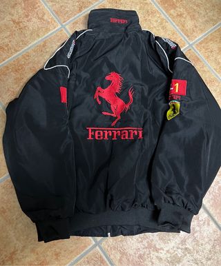 Chaqueta Ferrari Negra Talla M