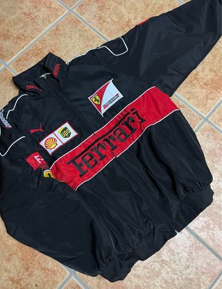 Chaqueta Ferrari Negra Talla M