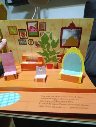 Libro Teatro Cuentos Ricitos de Oro y los Tres Oso