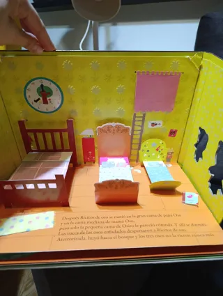 Libro Teatro Cuentos Ricitos de Oro y los Tres Oso