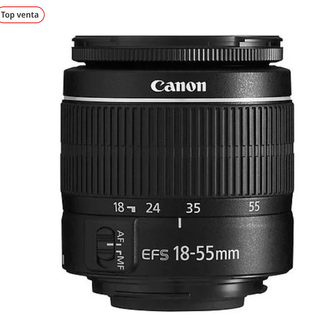 Cámara Canon EOS 2000D + Lente 18-55mm