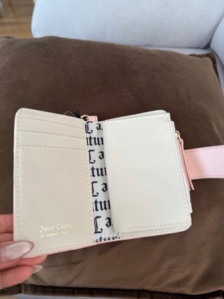 Billetera Juicy Couture Rosa Corazón