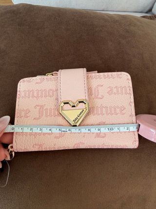 Billetera Juicy Couture Rosa Corazón