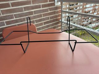 Soportes de metal para jardineras