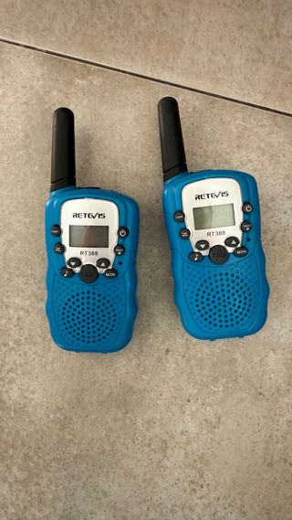 2 Walkie Talkies Retevis RT388 Azul
