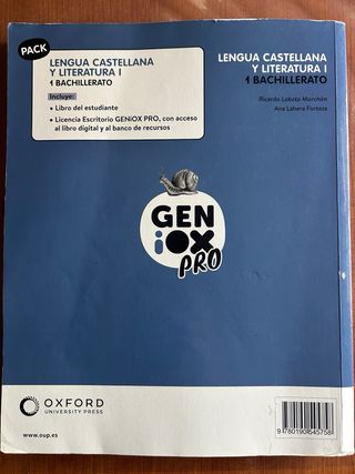 Lengua Castellana y Literatura I 1º Bachillerat...