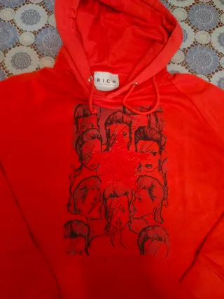 Felpa John Richmond  David Bowie