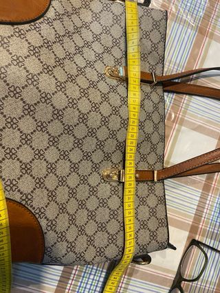 Bolso de mano con estampado