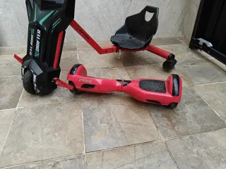 Patinete Derrape Drifter Rojo