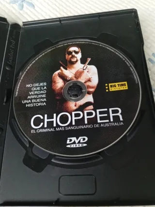 Chopper DVD Película Crimen Drama