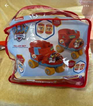 Patines Patrulla Canina Talla Ajustable + Protecci