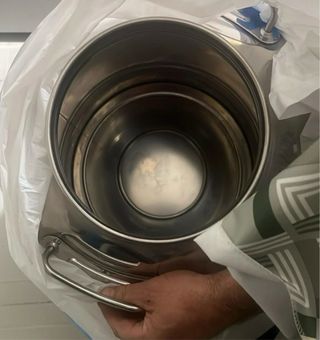 Contenitore olio metallo 50 lt