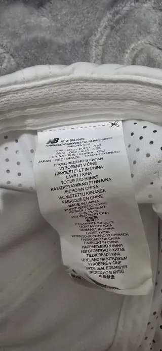 Gorra New Balance Blanca T58