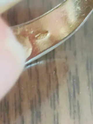 Anello vintage argento 800 con pietra verde