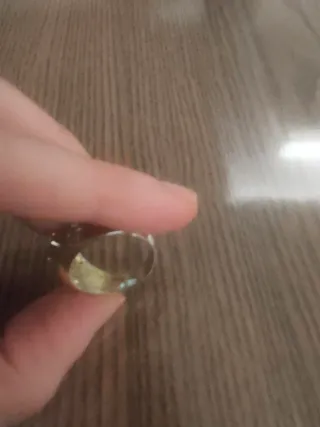 Anello vintage argento 800 con pietra verde