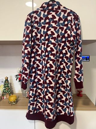 Vestaglia donna pile taglia M cuori