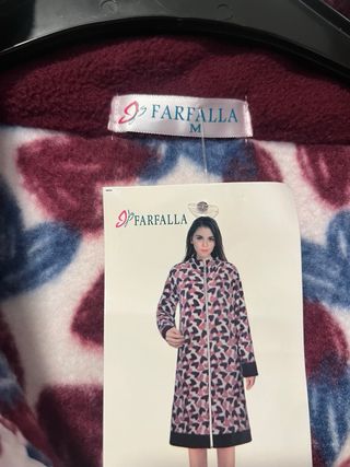 Vestaglia donna pile taglia M cuori