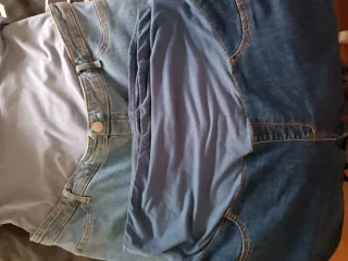 Pantalones vaqueros premamá talla 44