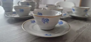 Conjunto de café de porcelana