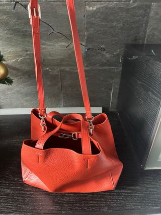 Bolso Adolfo Dominguez Eco-piel Terracota