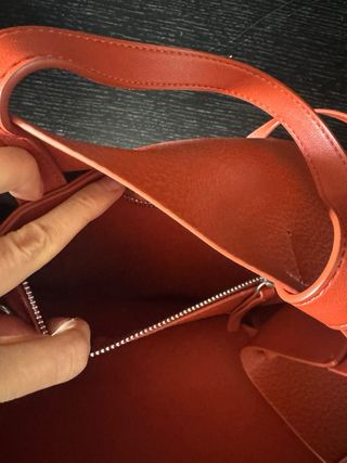 Bolso Adolfo Dominguez Eco-piel Terracota