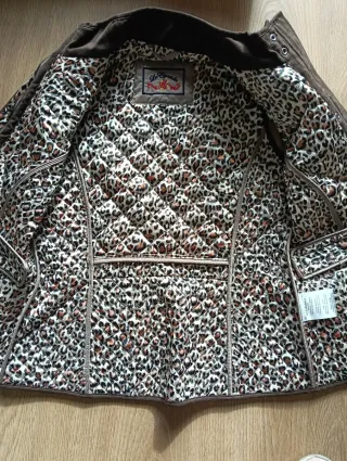 Chaleco La Española Beige/Marrón