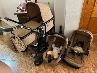 Carro de bebé 3 piezas