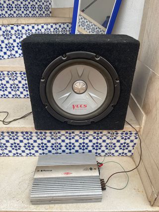 Subwoofer y Amplificador Phonocar