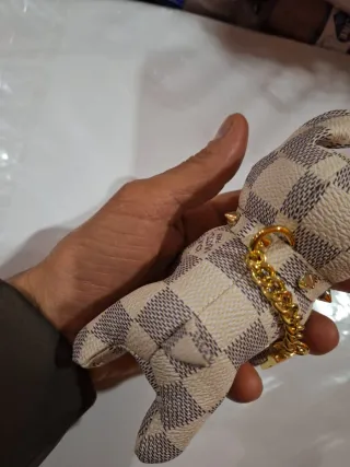 Portachiavi cagnolino fantasia scozzese