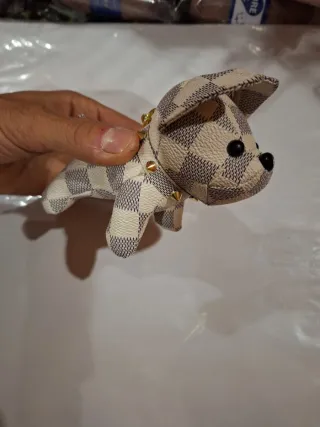 Portachiavi cagnolino fantasia scozzese