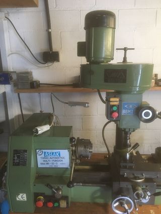 Torno-fresadora de sobremesa ASLAK MK-22-3