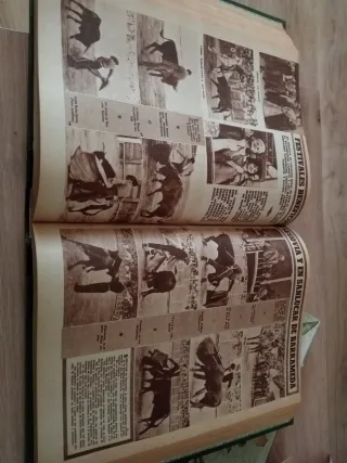 TOMO REVISTAS EL RUEDO ENCUADERNADAS 1957